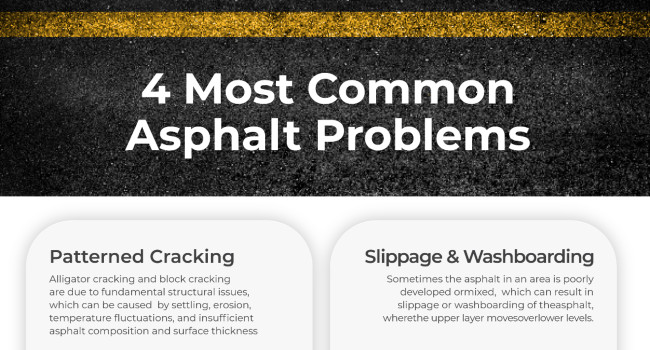 4 Most Common Asphalt Problems