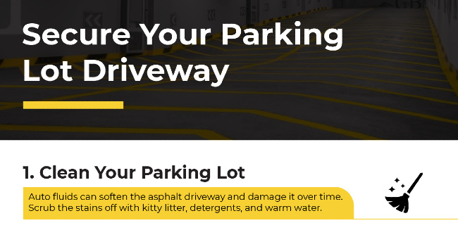 Secure Your Parking Lot Driveway