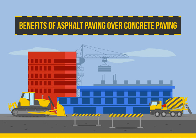 Benefits of Asphalt Paving Over Concrete Paving